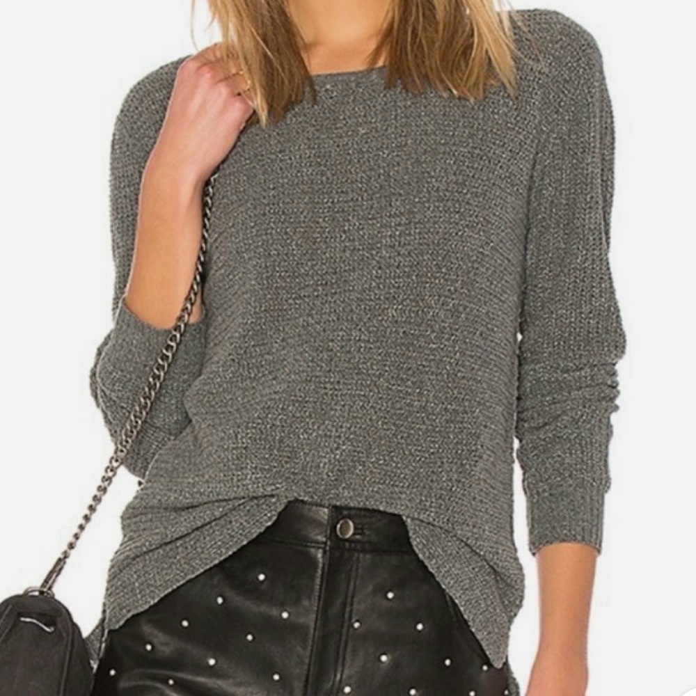 BB Dakota Alston Sweater Size L in Heather Grey